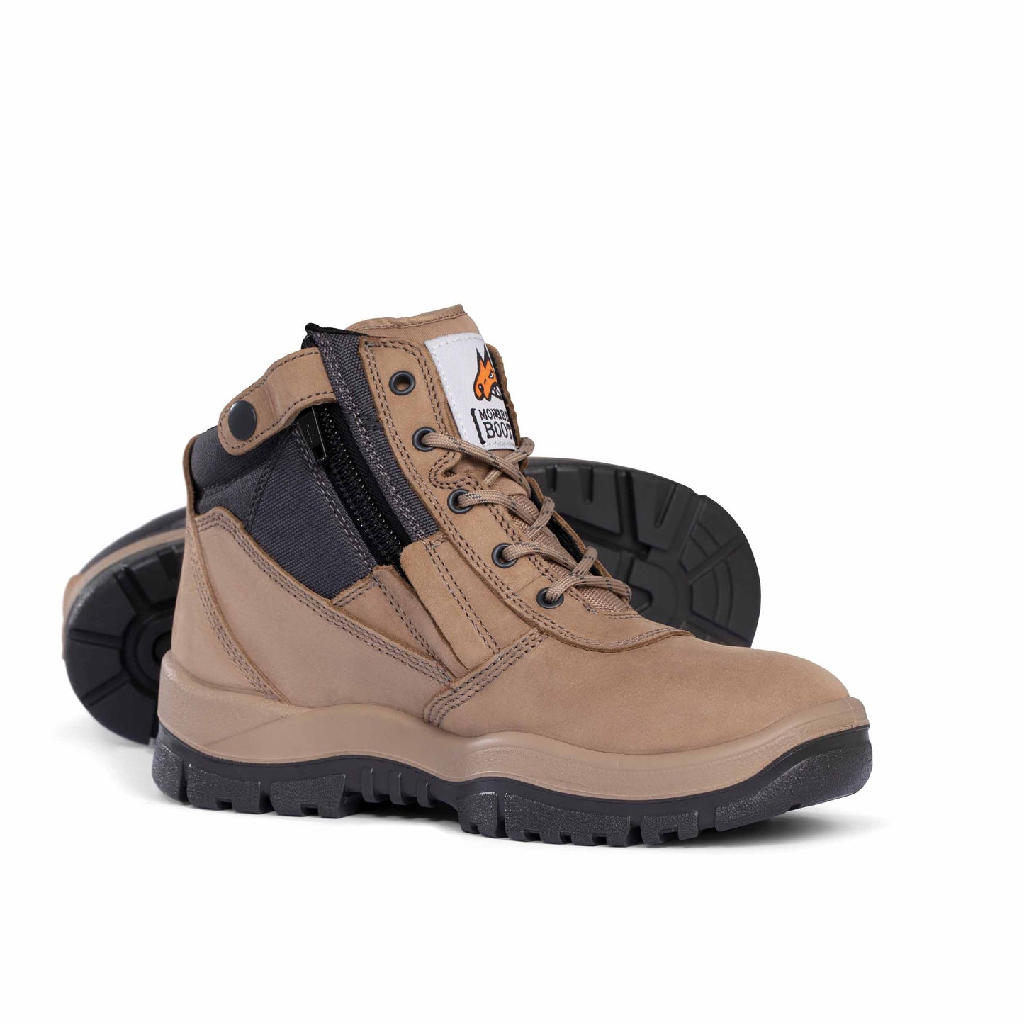 Stone Hero - Mongrel Boots 261020 Black ZipSider Boot