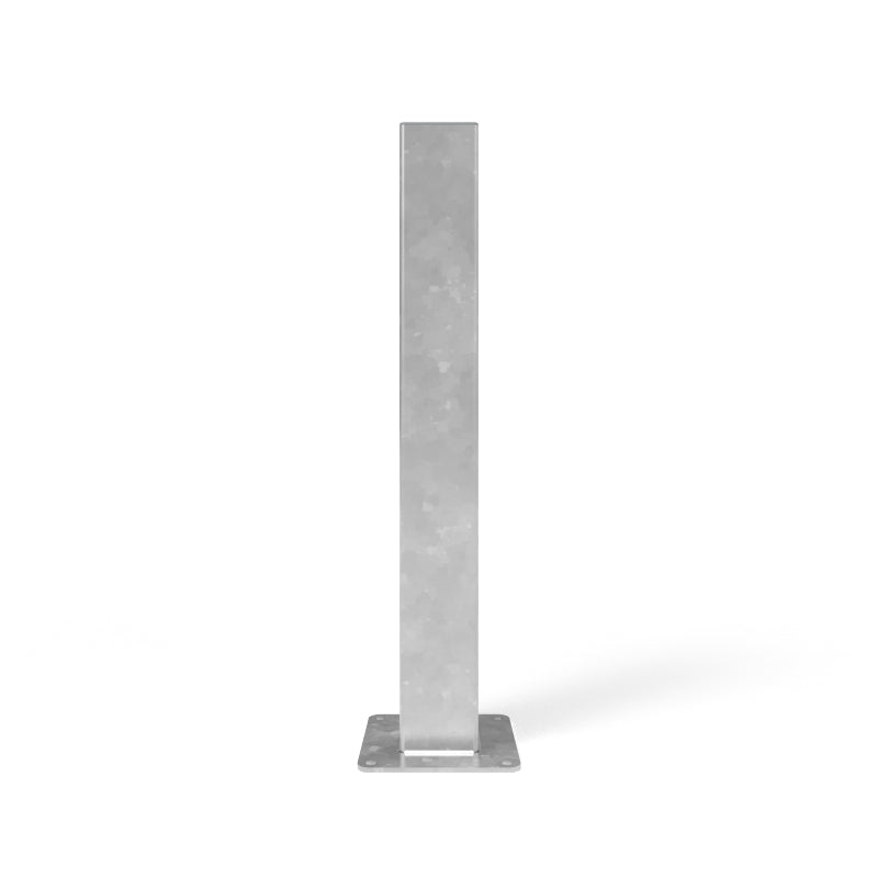 Bollard 150mm Square Surface Mounted