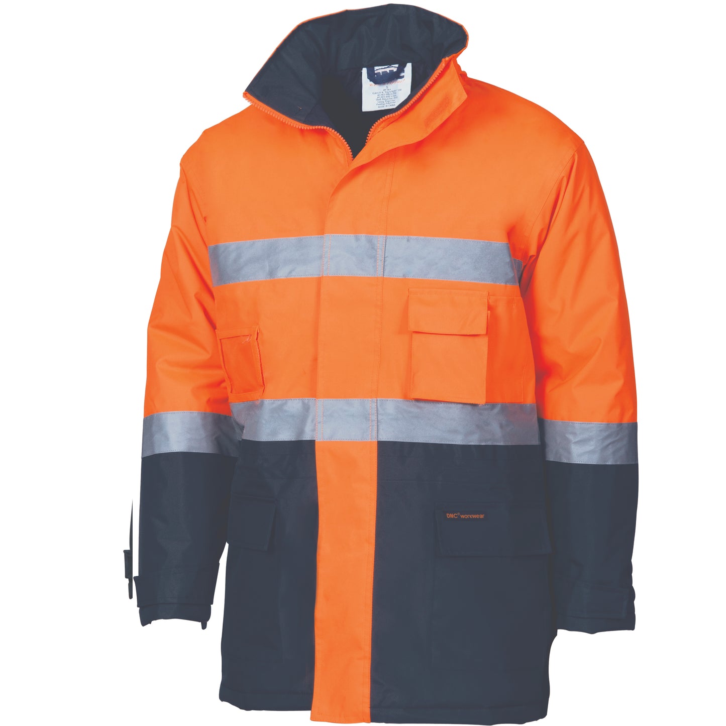 Orange/Navy