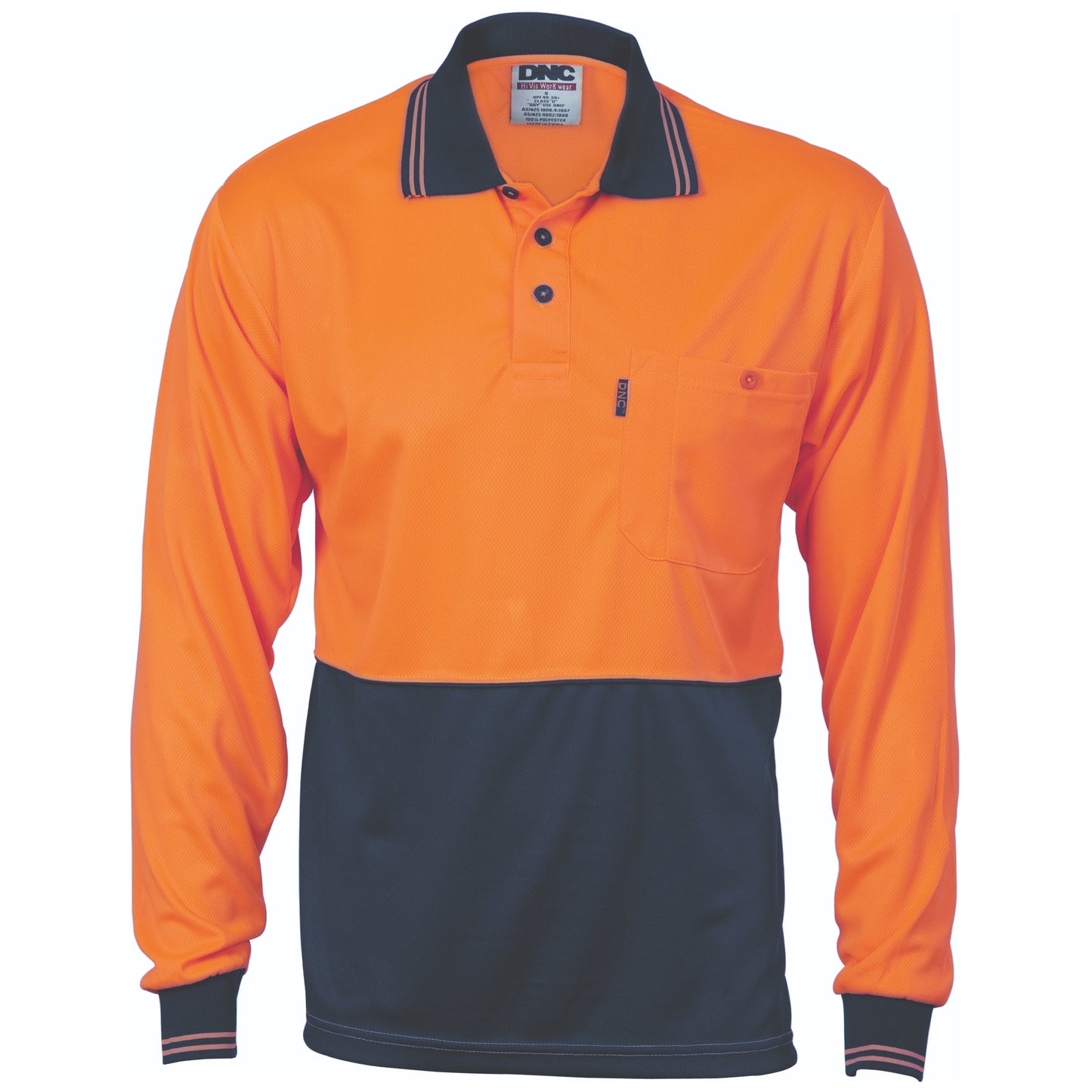 Orange/Navy