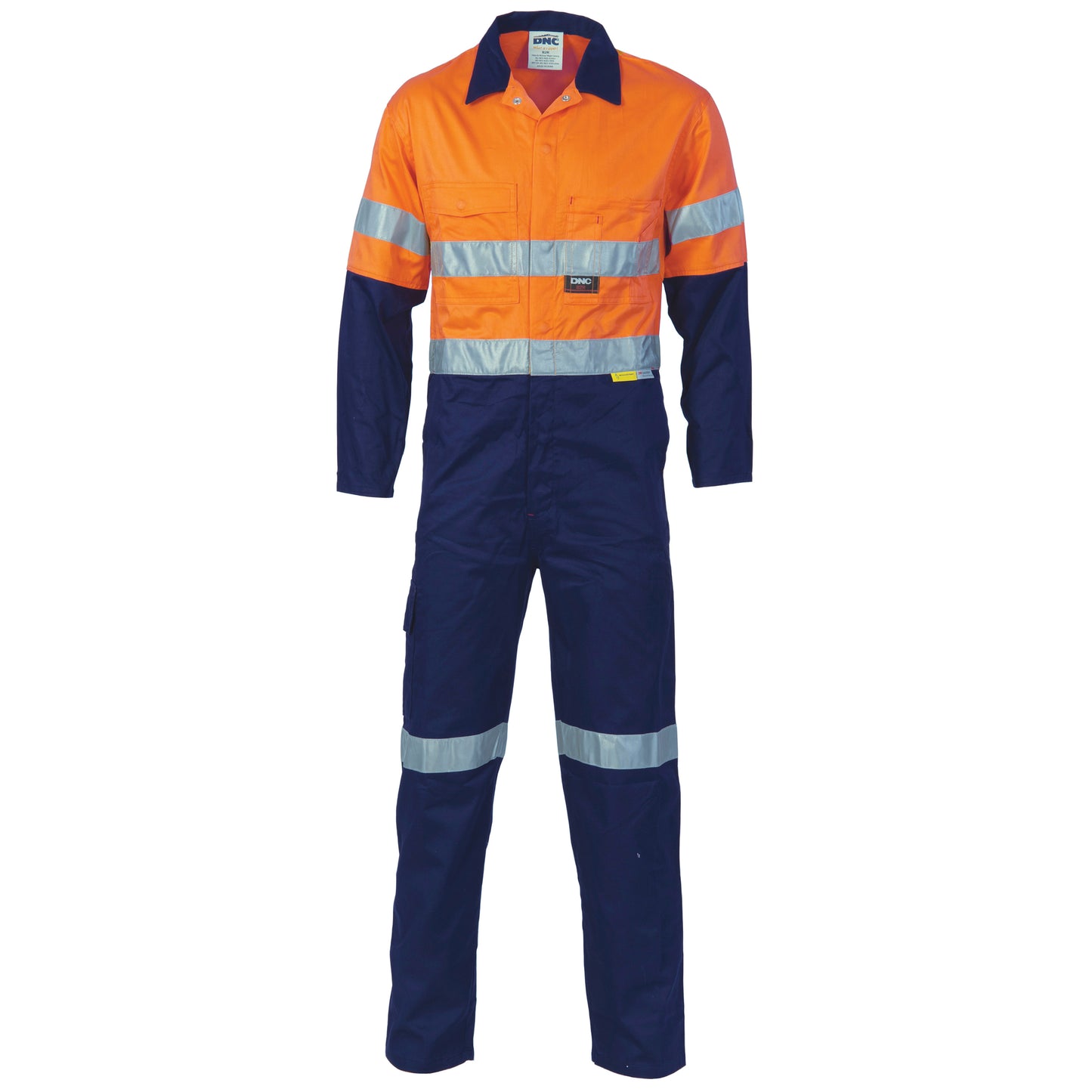 Orange/Navy