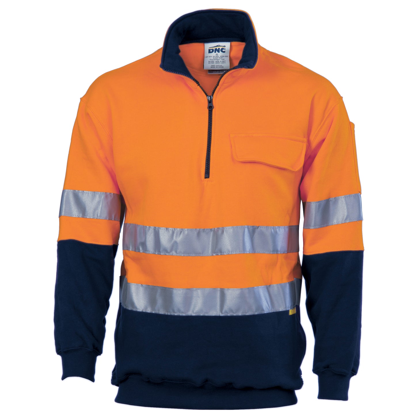 Orange/Navy
