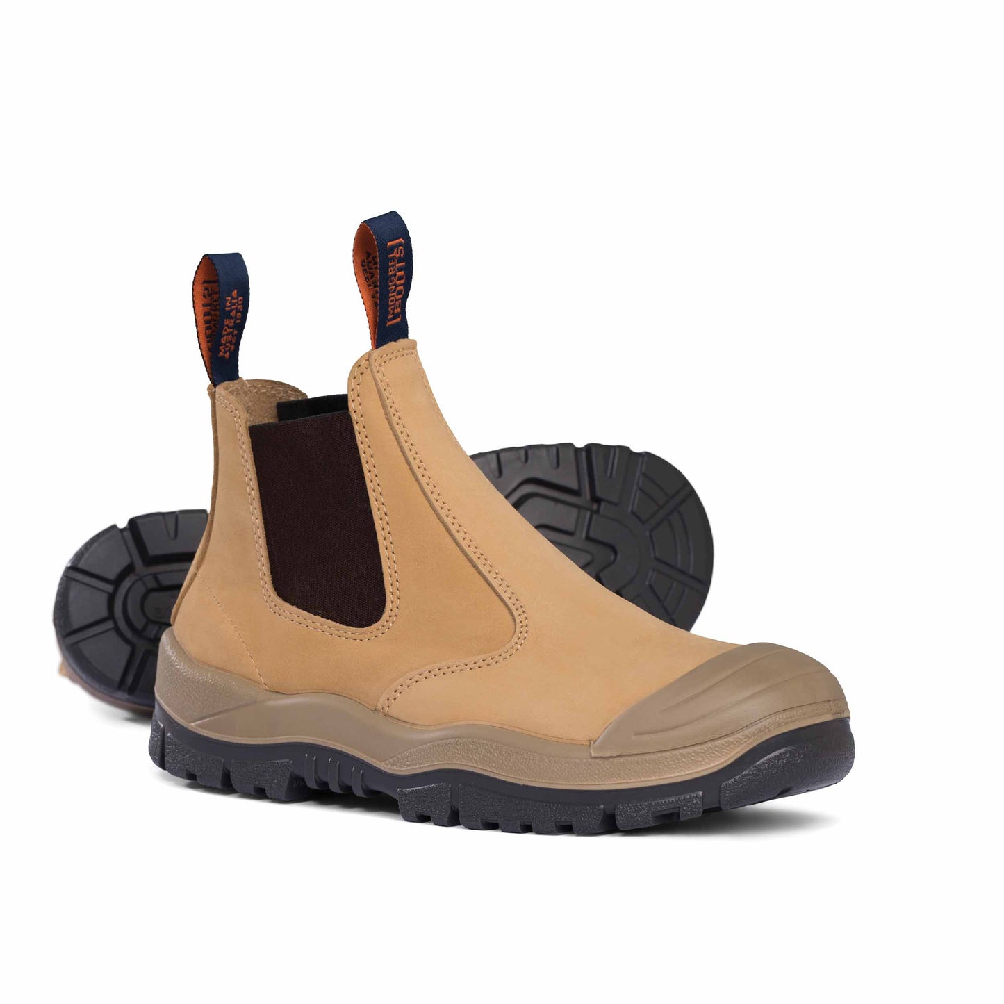 Mongrel Boots 440050 Wheat Premium Elastic Sided Boot w/ Scuff Cap