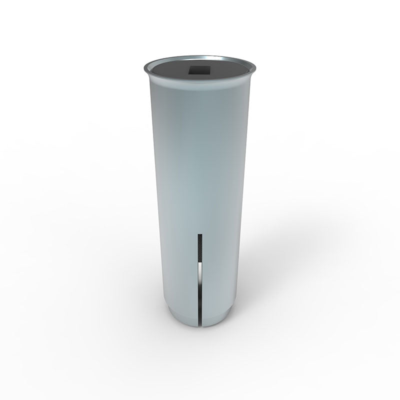 Neata Knock-In 80mm Flush Sleeve Zinc