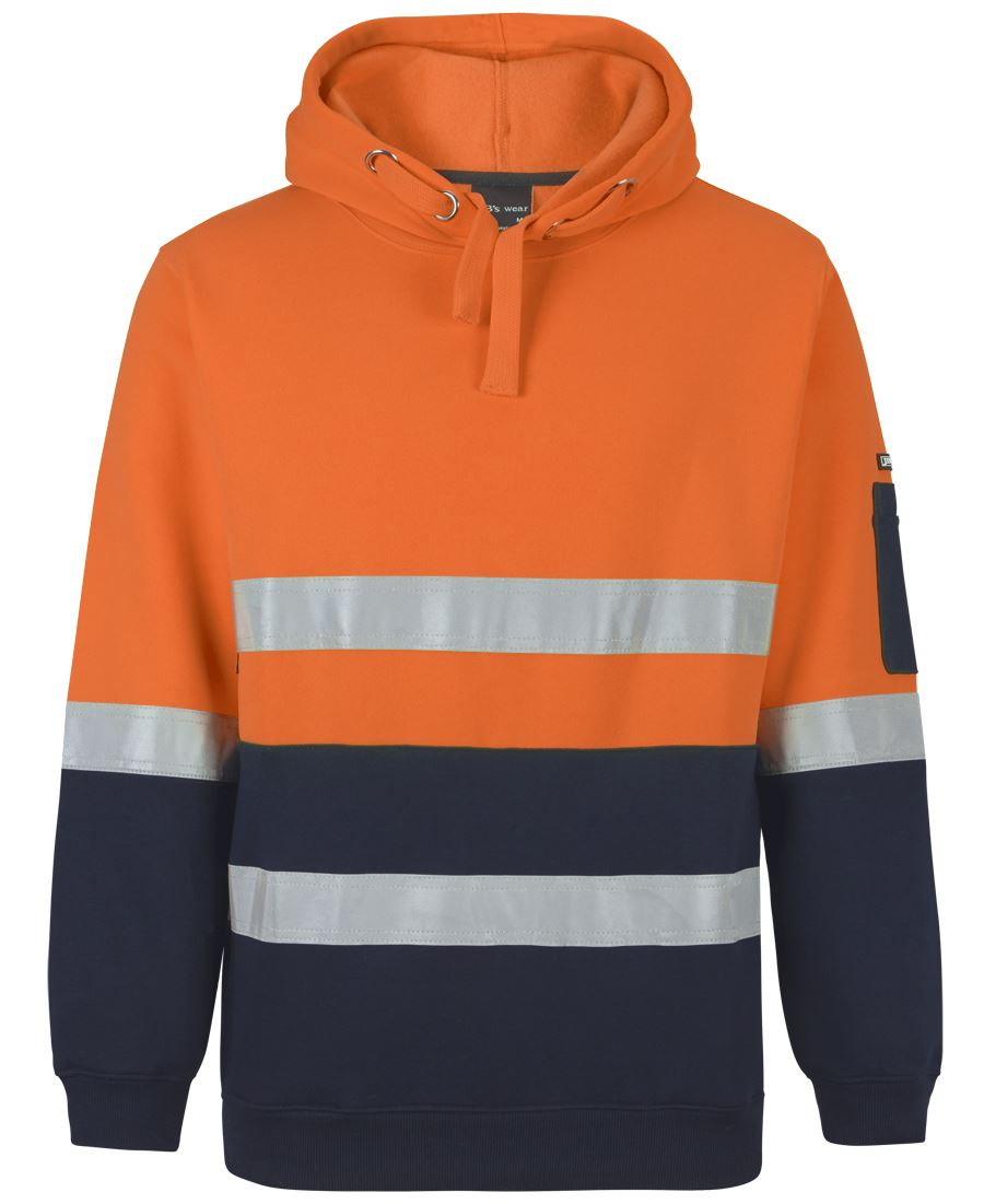 JB's Hv (D+N) Pull Over Hoodie Lime/Navy