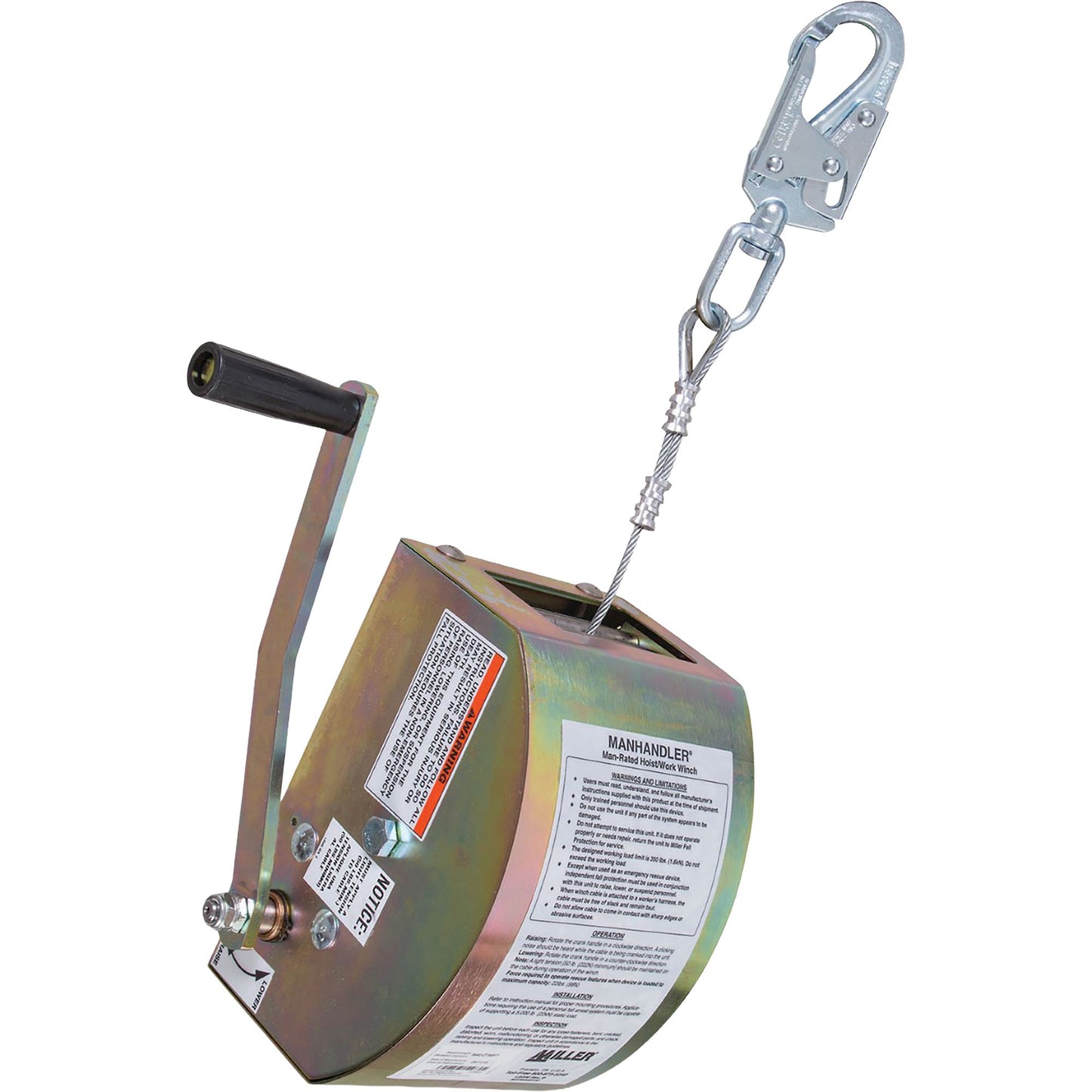 Miller ManHandler Personnel-rated Hoist 20m