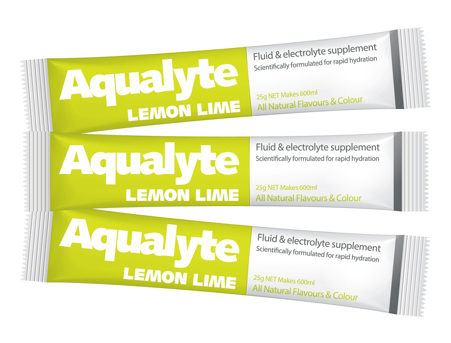 Maxisafe A-L25G50S Lemon/Lime Flavour, 25g Sachets, Box of 50