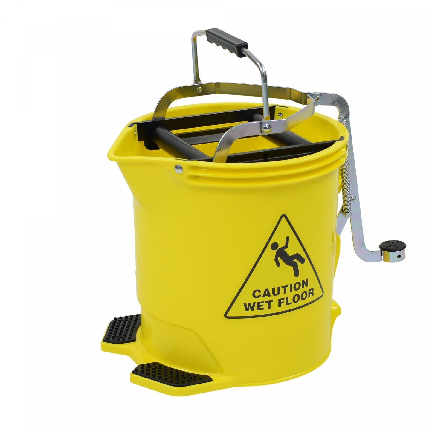 EDCO E28550 Bucket Wringer Roller Wide Mouth Plastic 16L Yellow