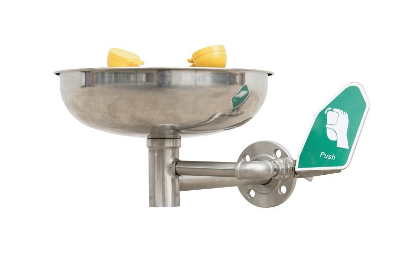 Maxisafe ESS986 Stainless Steel Wall Mounted Eye Wash Unit