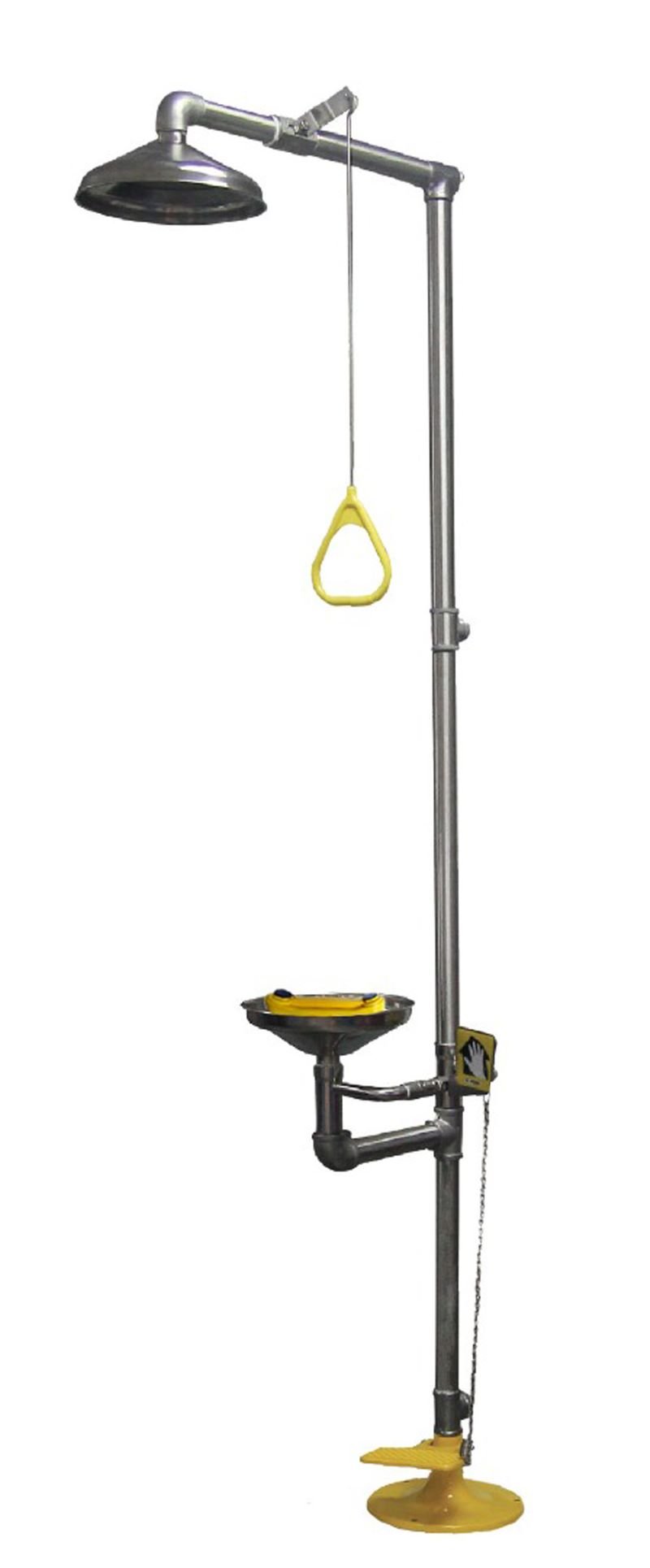 Maxisafe ESS989 Stainless Steel Safety Shower & Eyewash