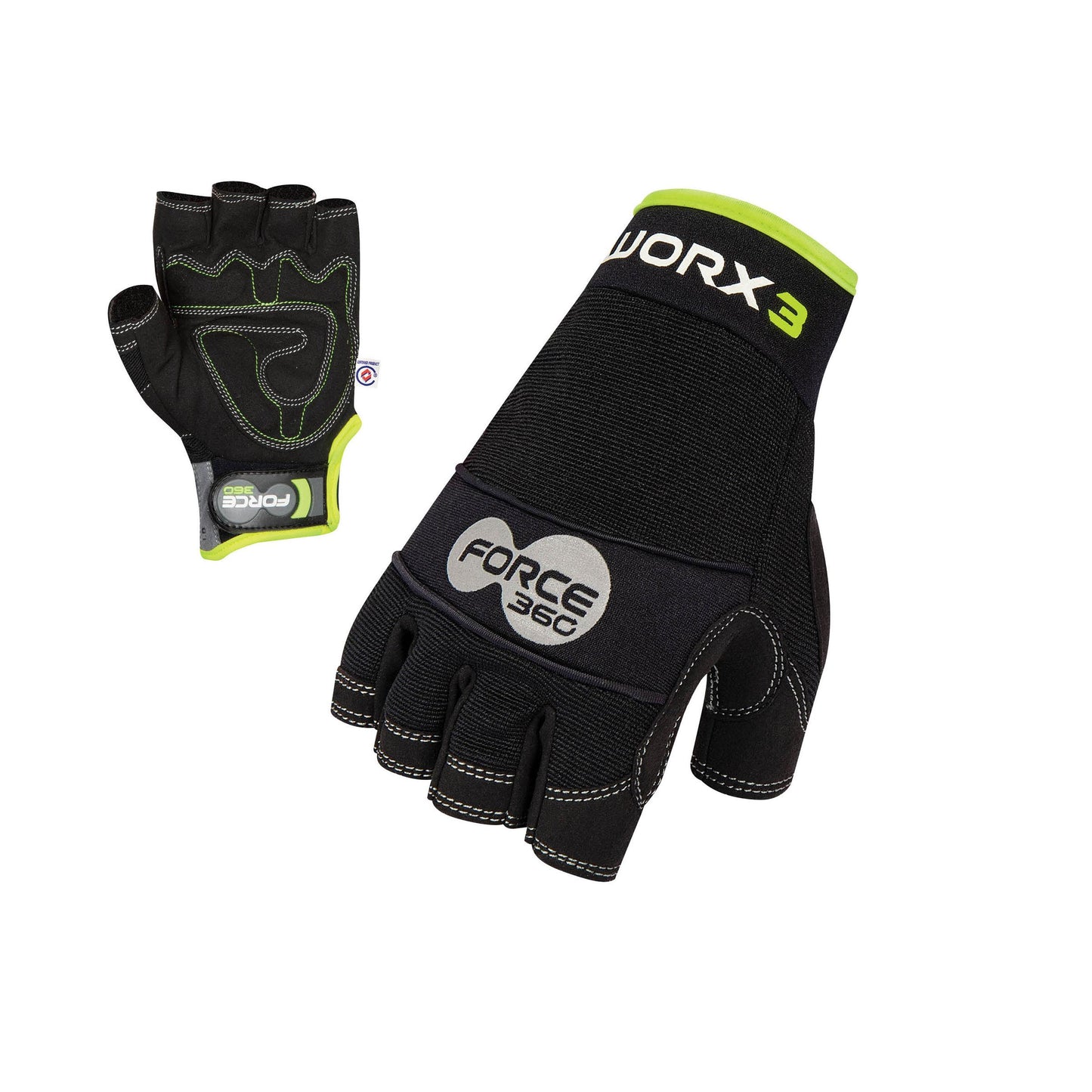 Force360 Force360 Original Mechanics Fingerless Glove