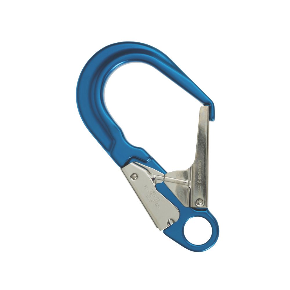 LINQ Height Safety Double Action Scaff Hook 60mm Opening Aluminium