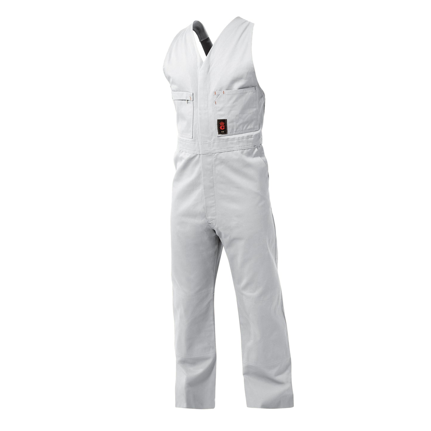 King Gee K02060 Originals Sleeveless Cotton Drill Work Overalls