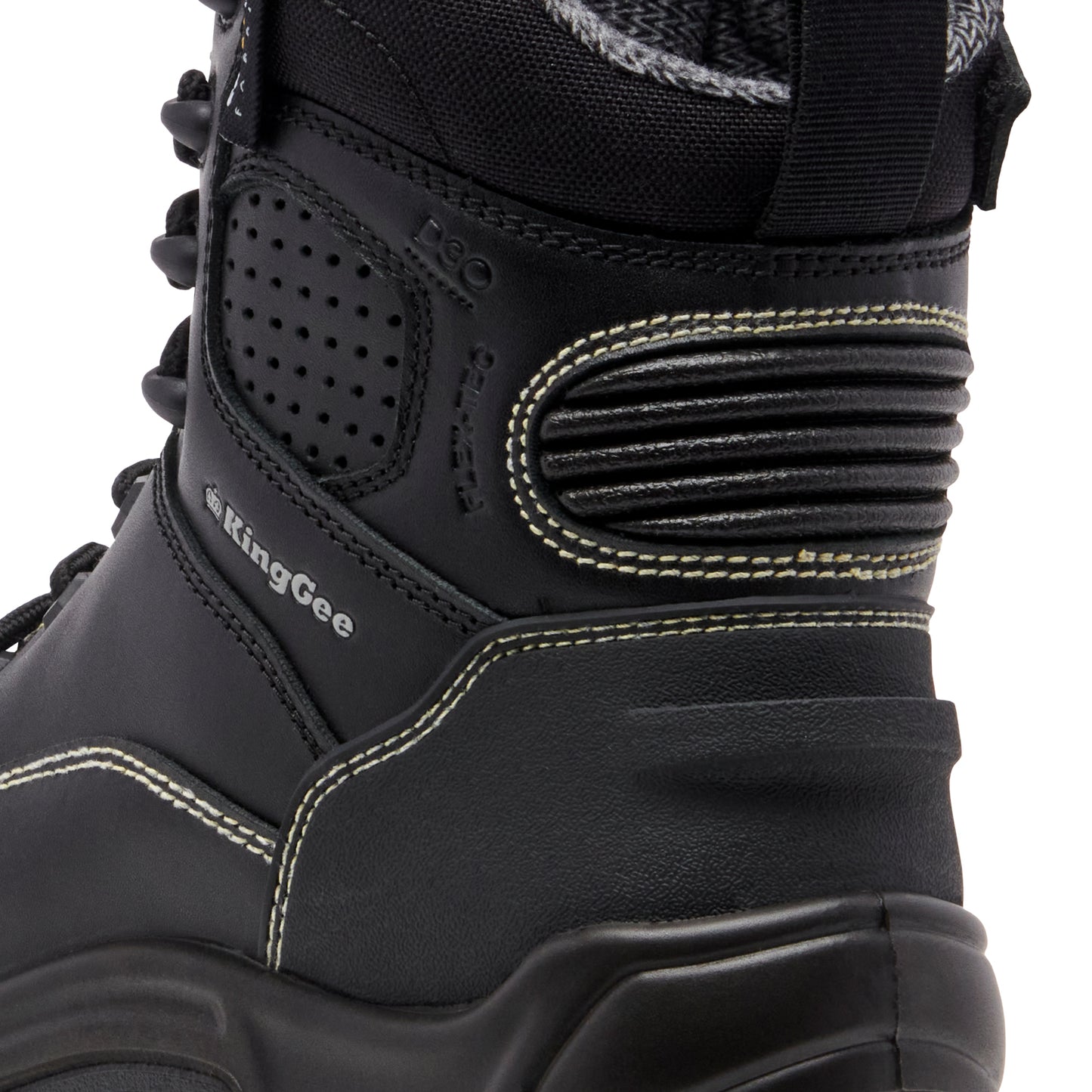 King Gee K28000 ONYX 6CZ Composite Toe Work Boot - Black