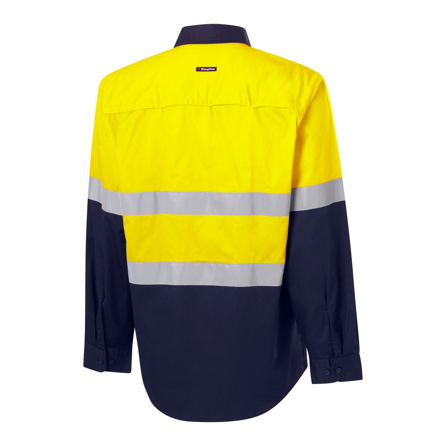 King Gee K54007 Originals Closed Front Vented Drill Shirt Tape