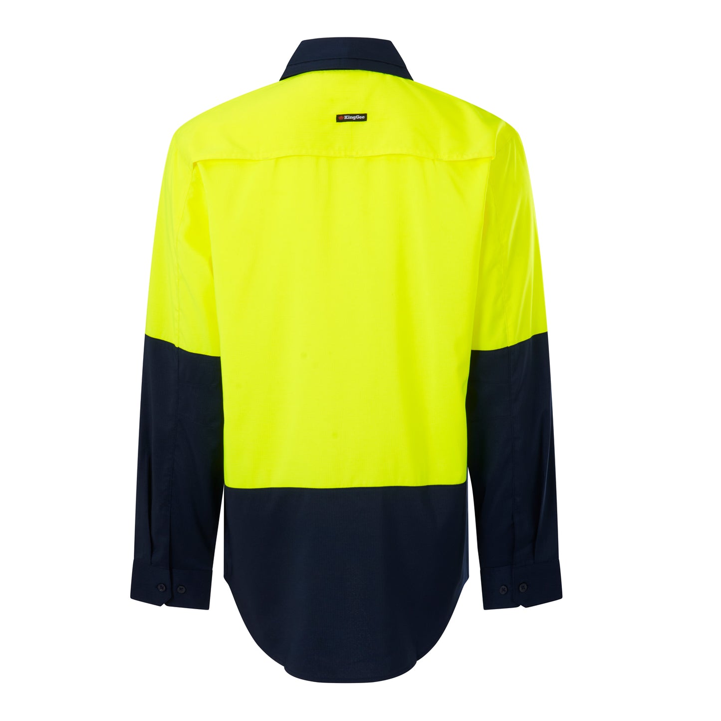 King Gee K54036 DryCool Hi Vis Spliced Shirt Long Sleeve Shirt
