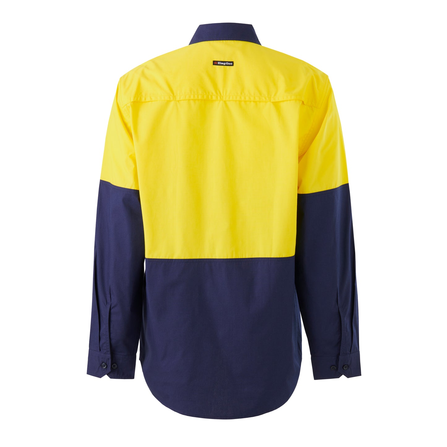 King Gee K54912 Workcool Vented Spliced Shirt Long Sleeve