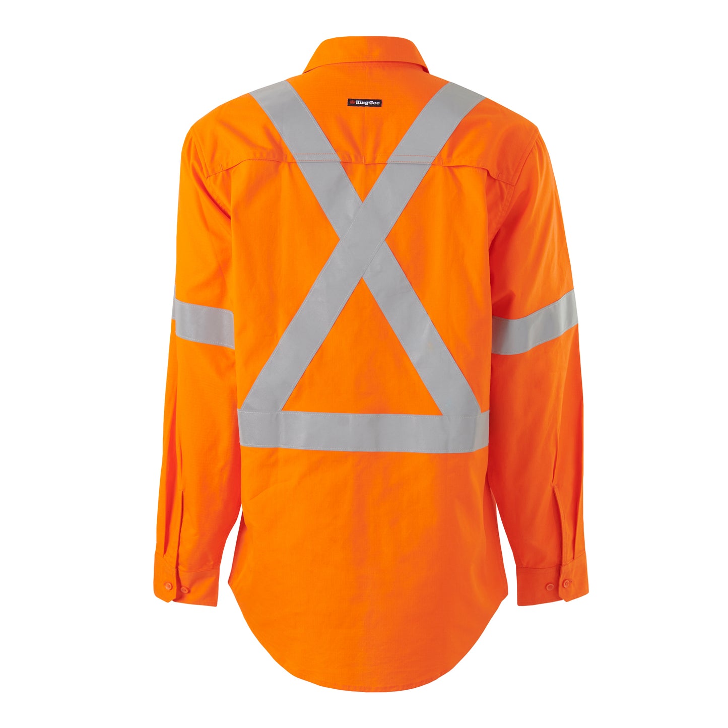 King Gee K54917 Workcool Vented X Back Shirt Long Sleeve