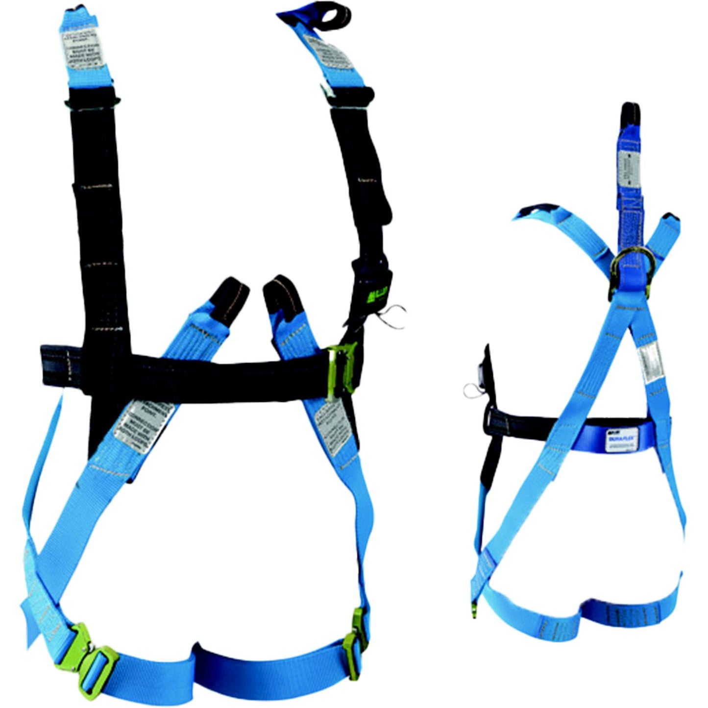 Miller Confined Space Harness with rear & front fall arrest, CS & ext. Dorsal, Medium-Large
