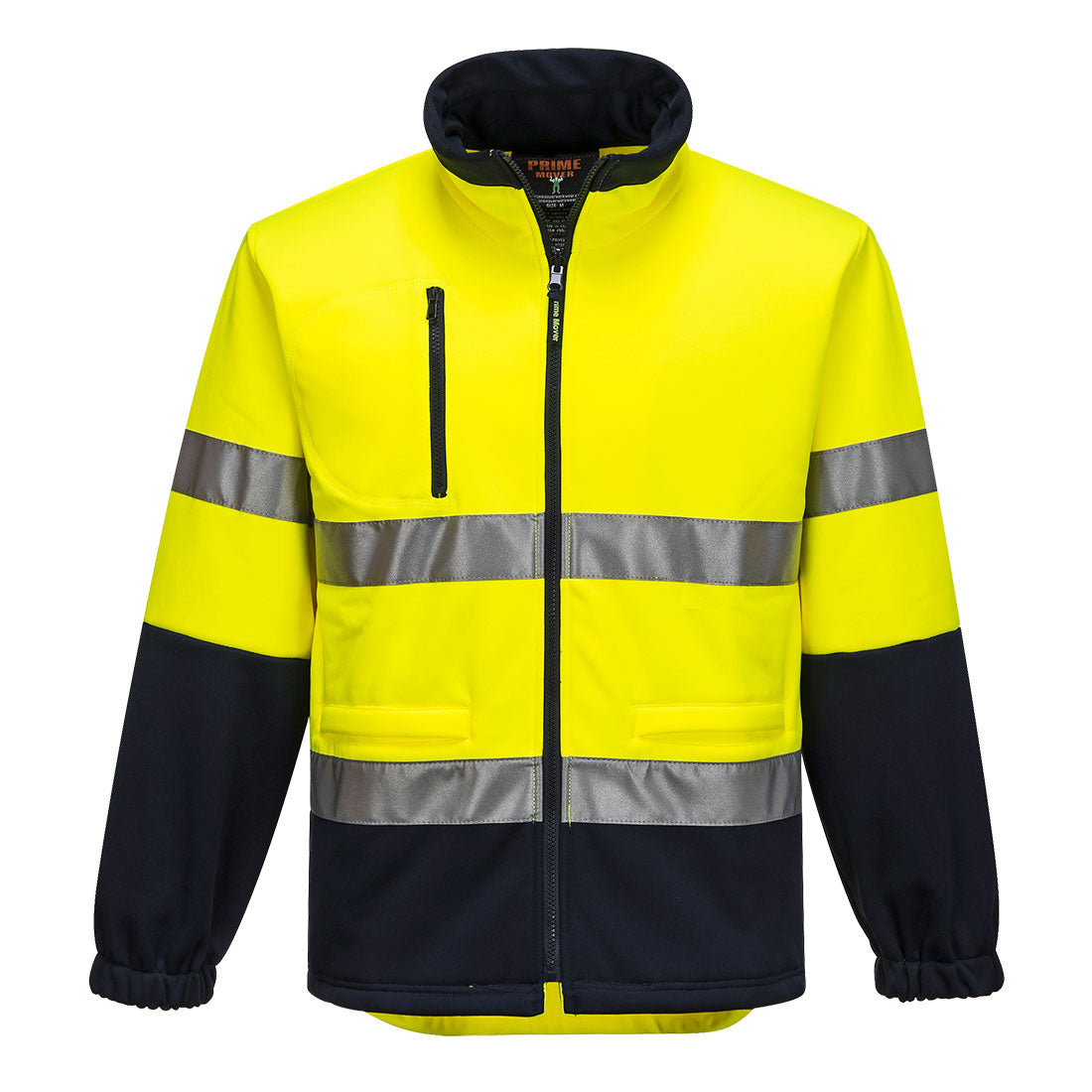 Portwest MA315 Hi-Vis Water Repellent Contrast Zipped Brush Fleece