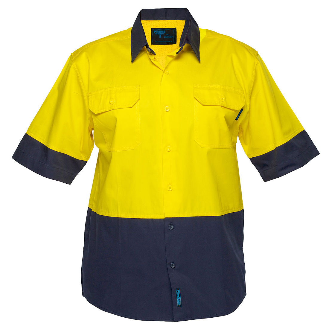 Portwest MS802 Canberra Hi-Vis Lightweight Contrast Class D Shirt S/S