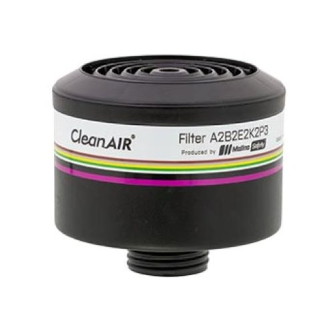 CleanAIR R500168 A2B2E2K2 P3 Combined Filter - 1 piece