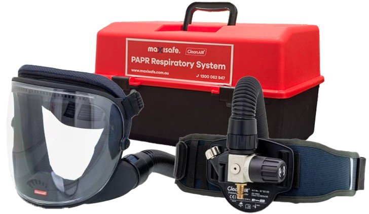 CleanAIR RFU837-CP UniMask & Airline PAPR Kit