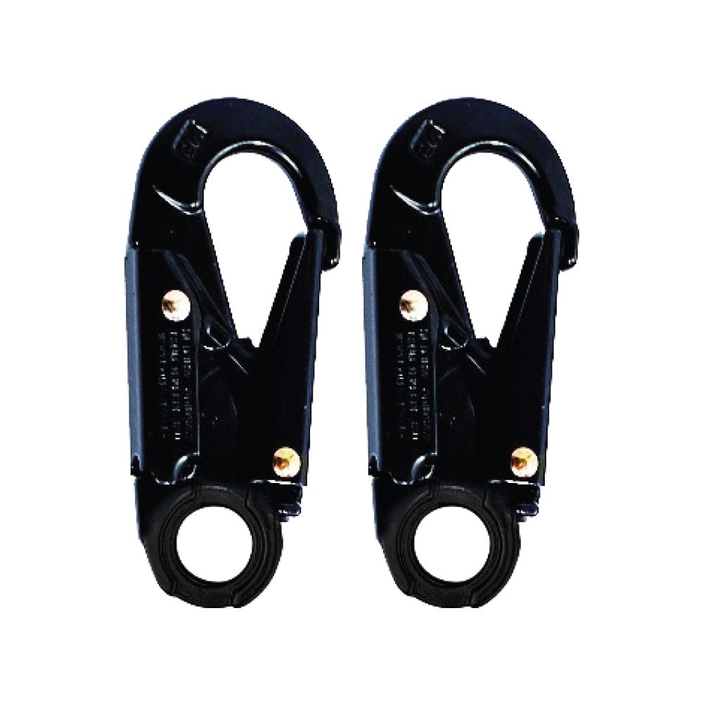 LINQ Height Safety Single Leg Kernmantle 2M Shock Absorb Rope Lanyard With Hardware SN X2