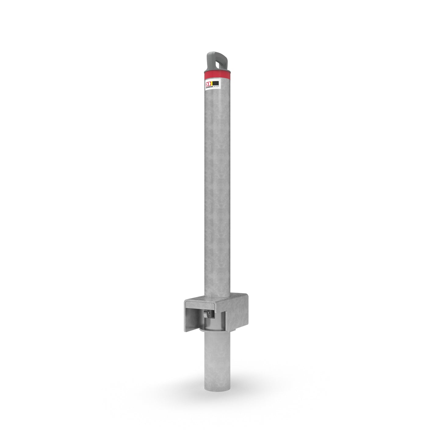 Shared Locking Bollard Inground Removable - Galvanised
