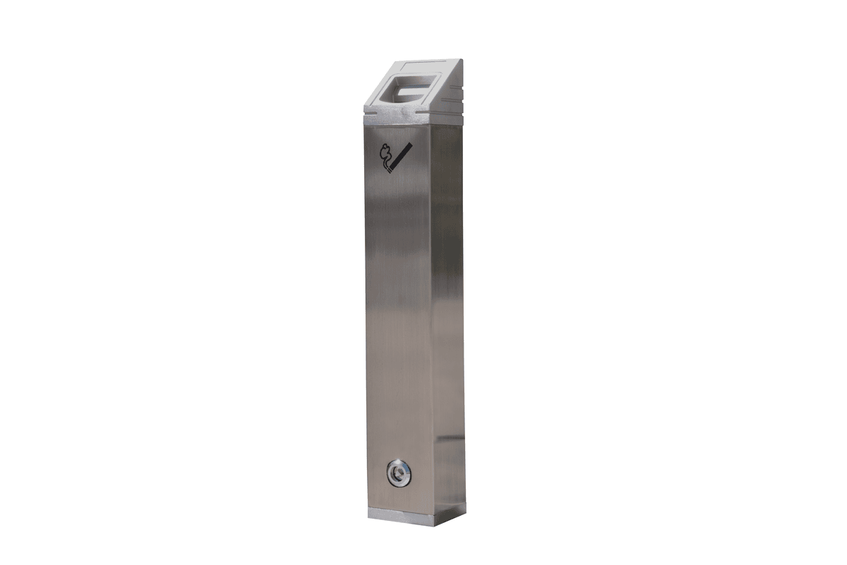 Outdoor Smoker's Bin - Wall Mounted Rectangular 2.4lt