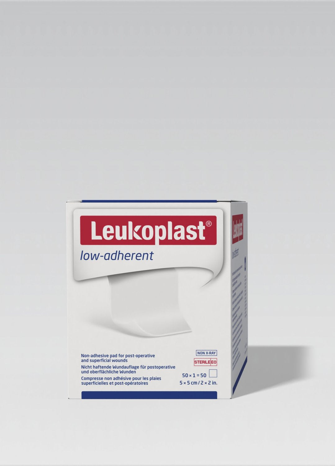 BSN MEDICAL B73289F Leukoplast Low Adherent Dressing 5cm x 5cm Single