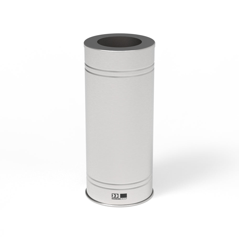 Outdoor Waste Bin Free Standing Round 34lt