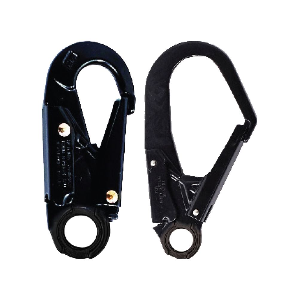 LINQ Height Safety Elite Single Leg Elasticated Lanyard With Hardware SN & SD