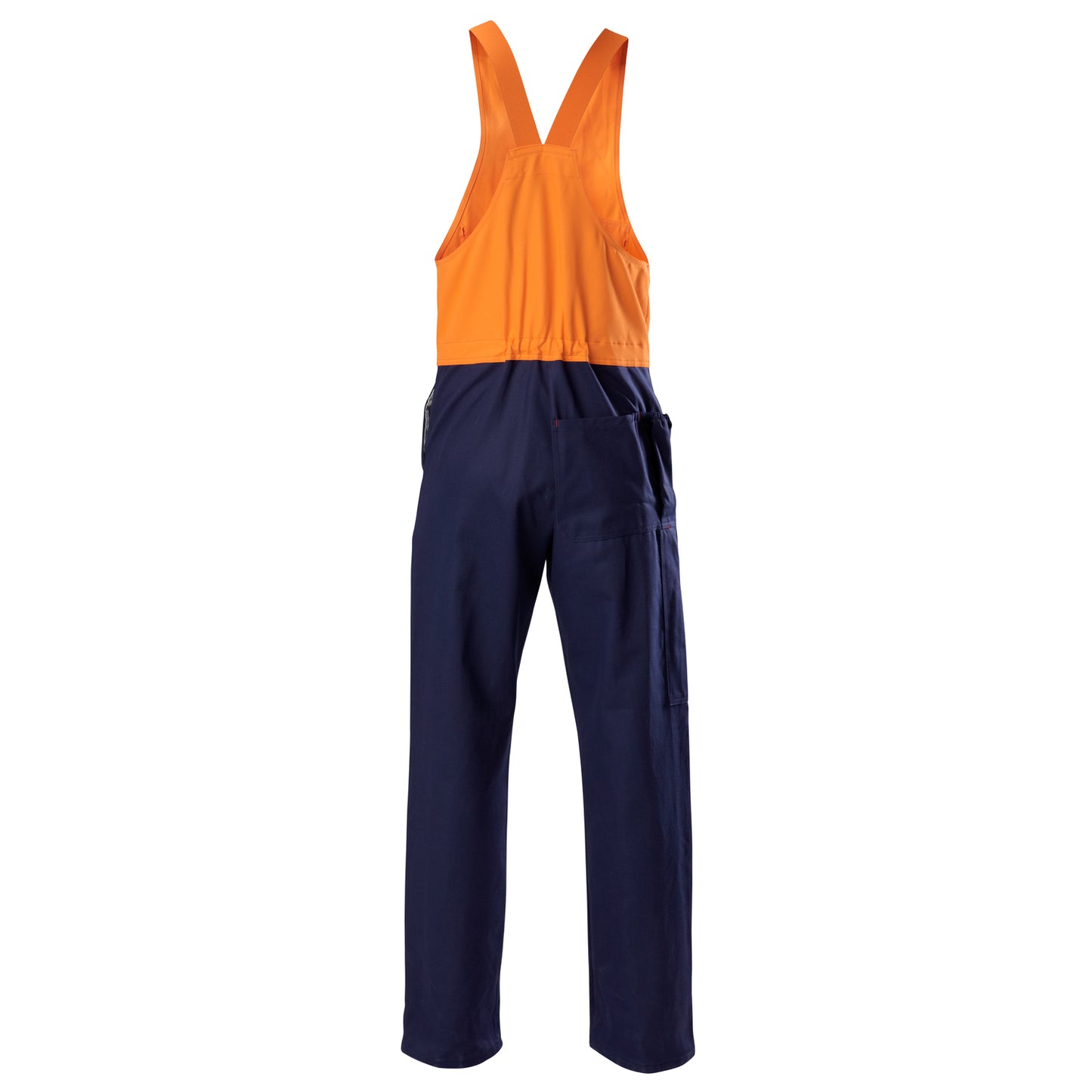 Hard Yakka Y01526 Hi-Vis 2Tone Action Back Cotton Drill Overall