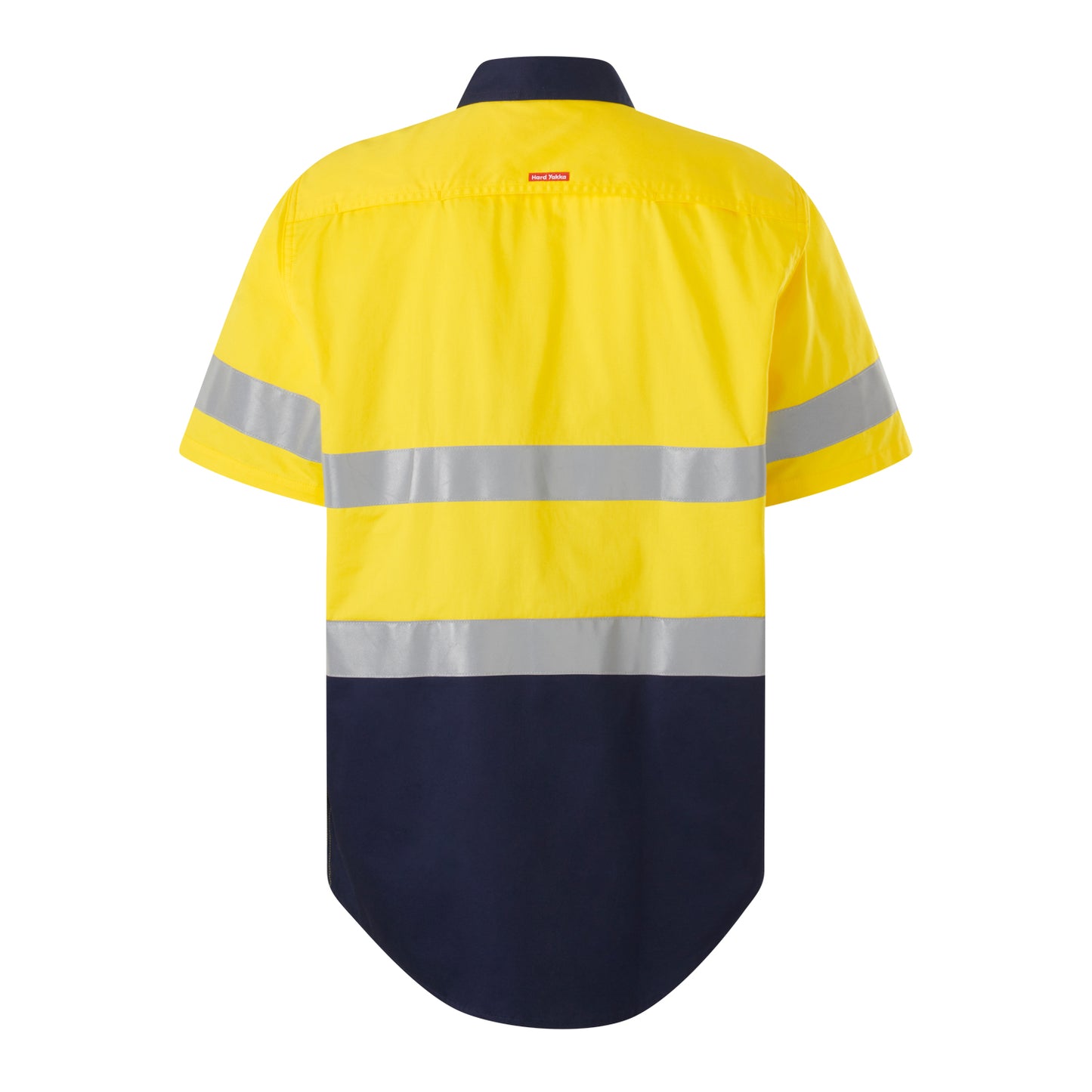 Hard Yakka Y07754 Short Sleeve Hi Vis 2 Tone Taped Vented Shirt