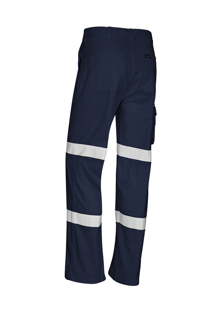 Syzmik Men's Bio Motion Taped Pant (Stout) - Navy