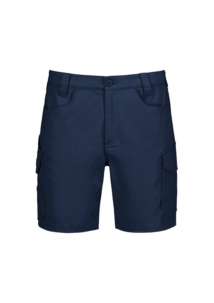 Syzmik Men's Essential Stretch Cargo Short - Navy