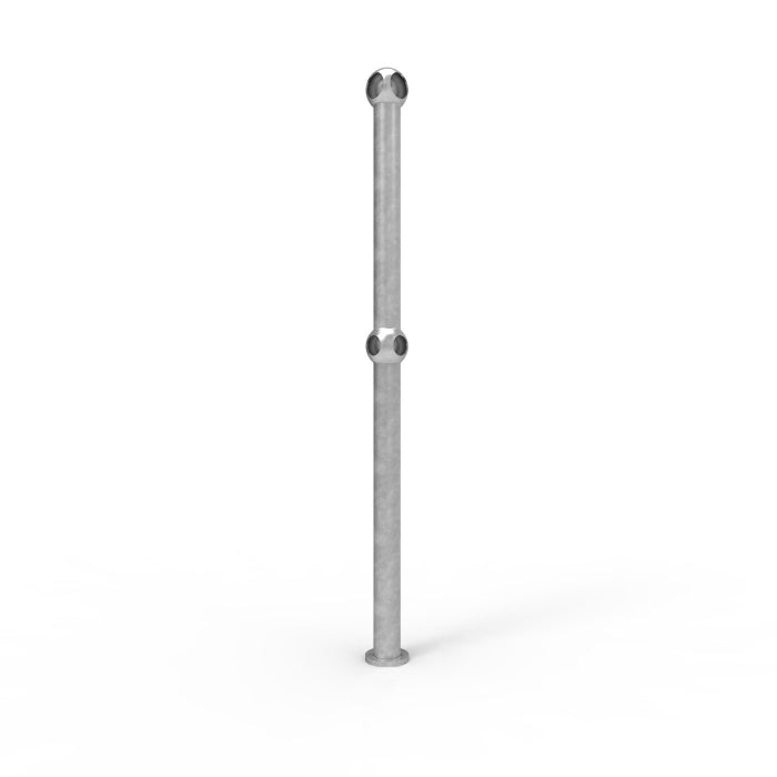 Ball Fence Corner Post Below Ground