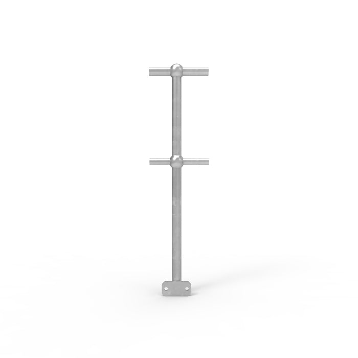 Ball Fence Through Post - Side Mount