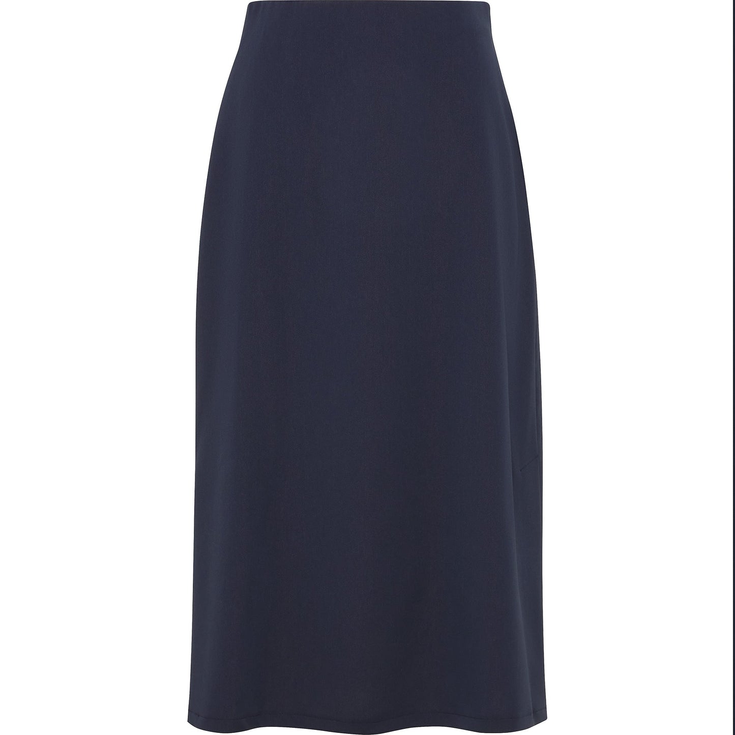 NNT CAT2RV Crepe Stretch Midi Length A-Line Skirt