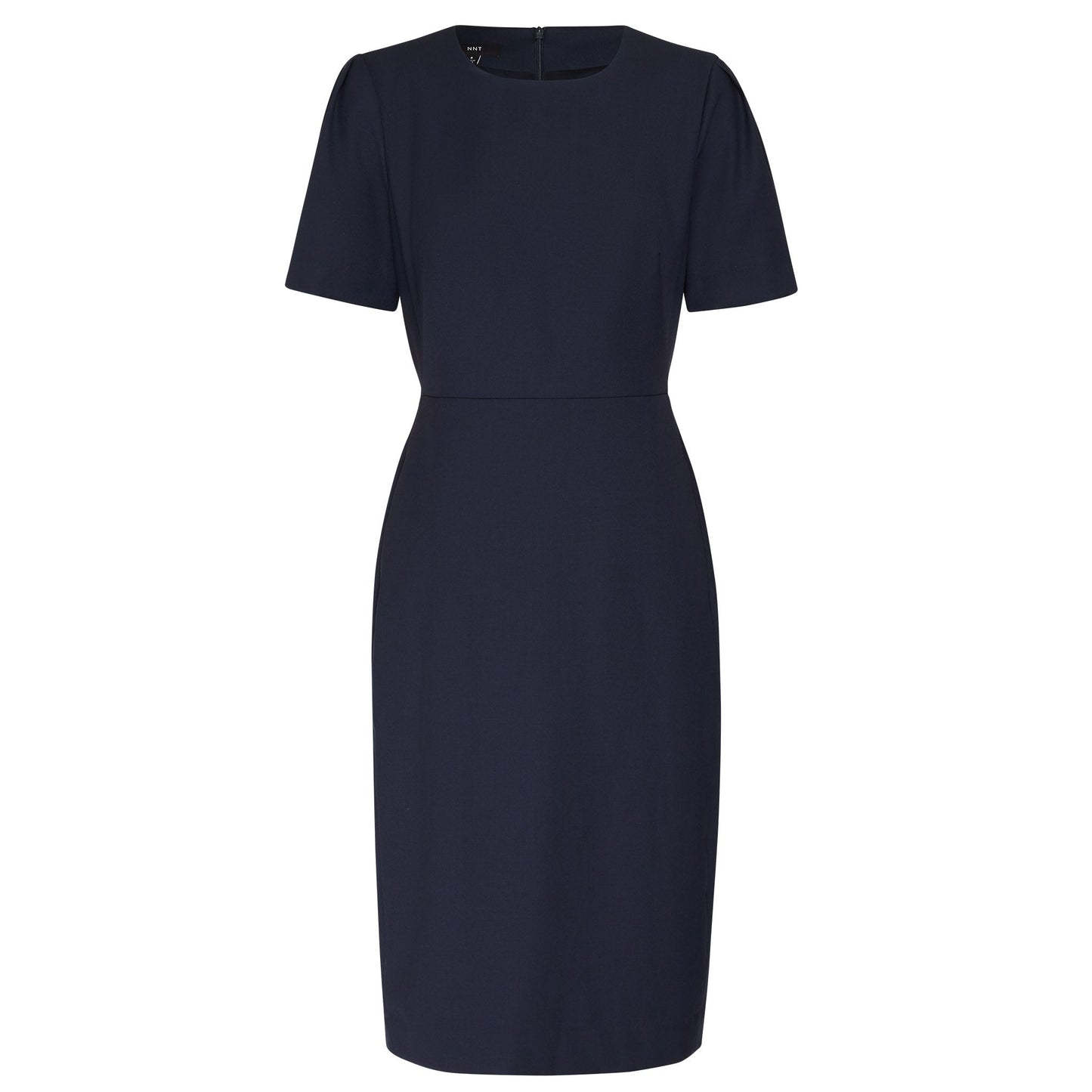 NNT CAT69W Wool Blend Twill Short Sleeve Dress