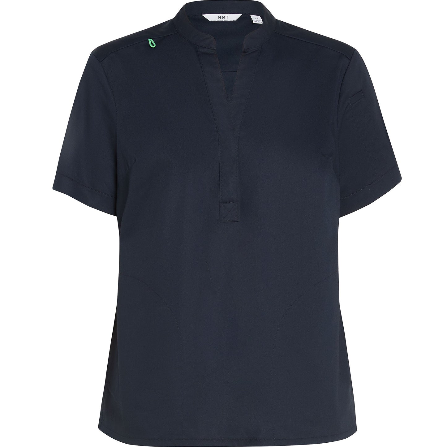 NNT CATUMM Blackburn Mandarin Collar Scrub Top