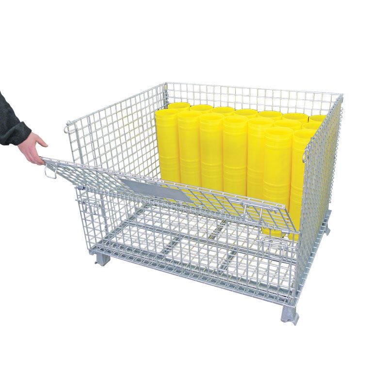 Collapsible Mesh Storage Cage 1200 x 1000 x 860mm