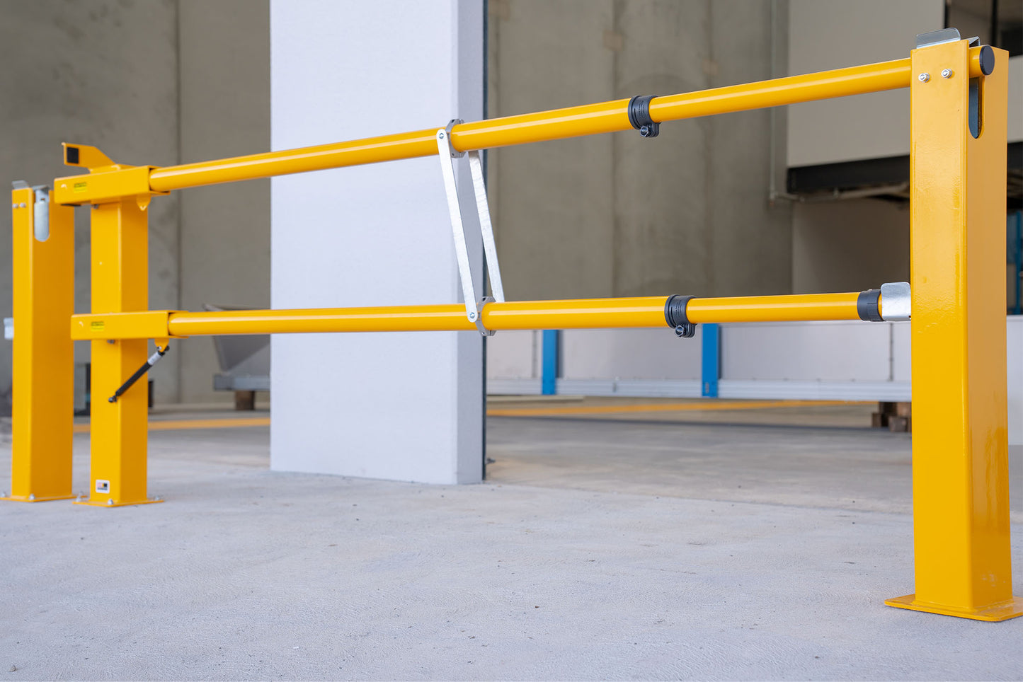 Telescopic Boom Gate Dual Rail