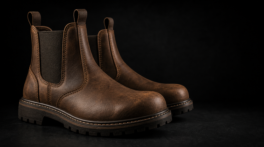 Elastic-Side Footwear