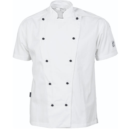 1103 Cool-Breeze Cotton Chef Jacket - Short Sleeve