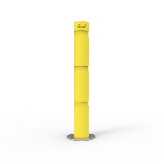 Bollard 220mm Surface Mounted with Skinz Bollard Sleeve