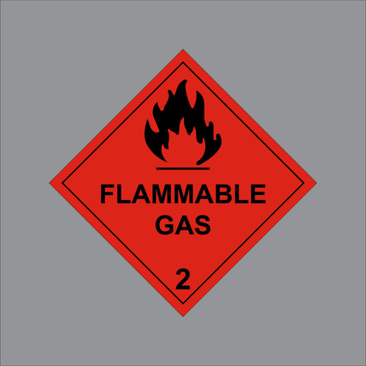 17WIL0010 Wilcox Hazchem Flammable Gas 2