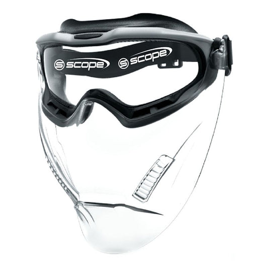 Scope Optics Spartan AF/AS Safety Goggle w/ Chin Guard