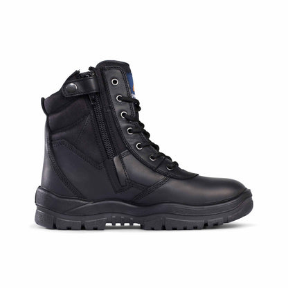 Black - 951  Non-Safety High Leg ZipSider Boot